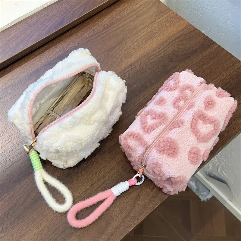 Plush Travel Makeup Bag