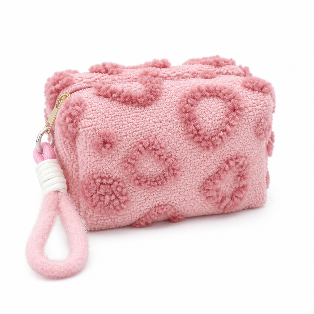 Plush Travel Makeup Bag