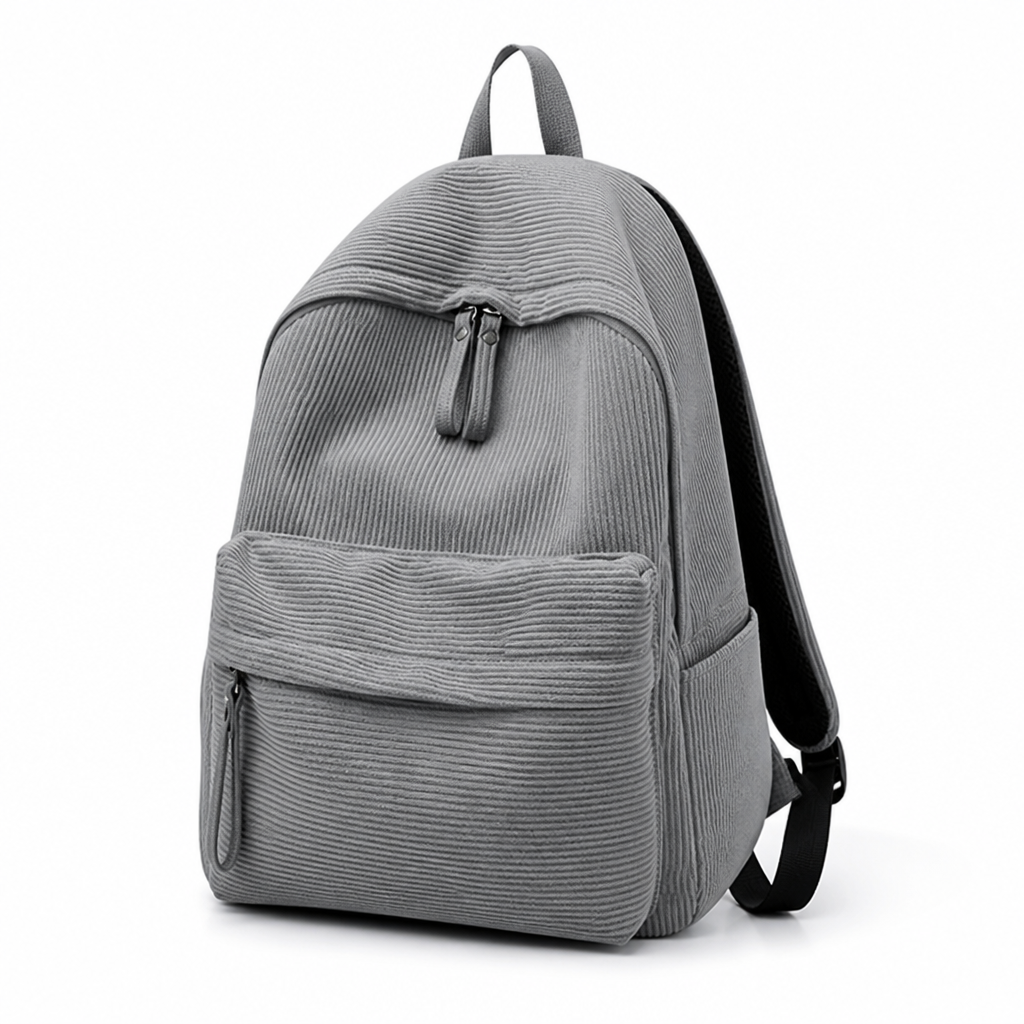 Structured Backpack With Front Pockets