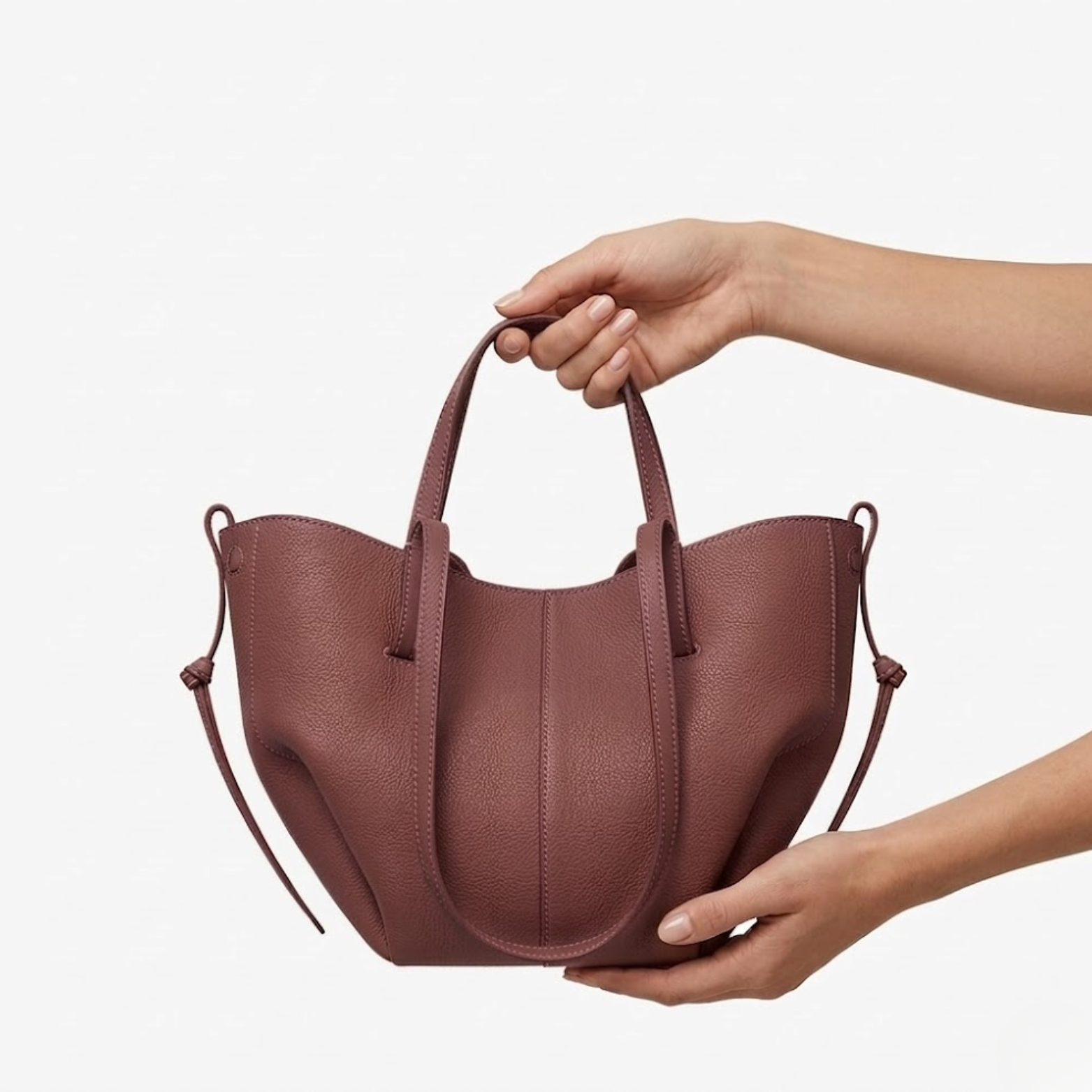Large Capacity Genuine Leather Handbag
