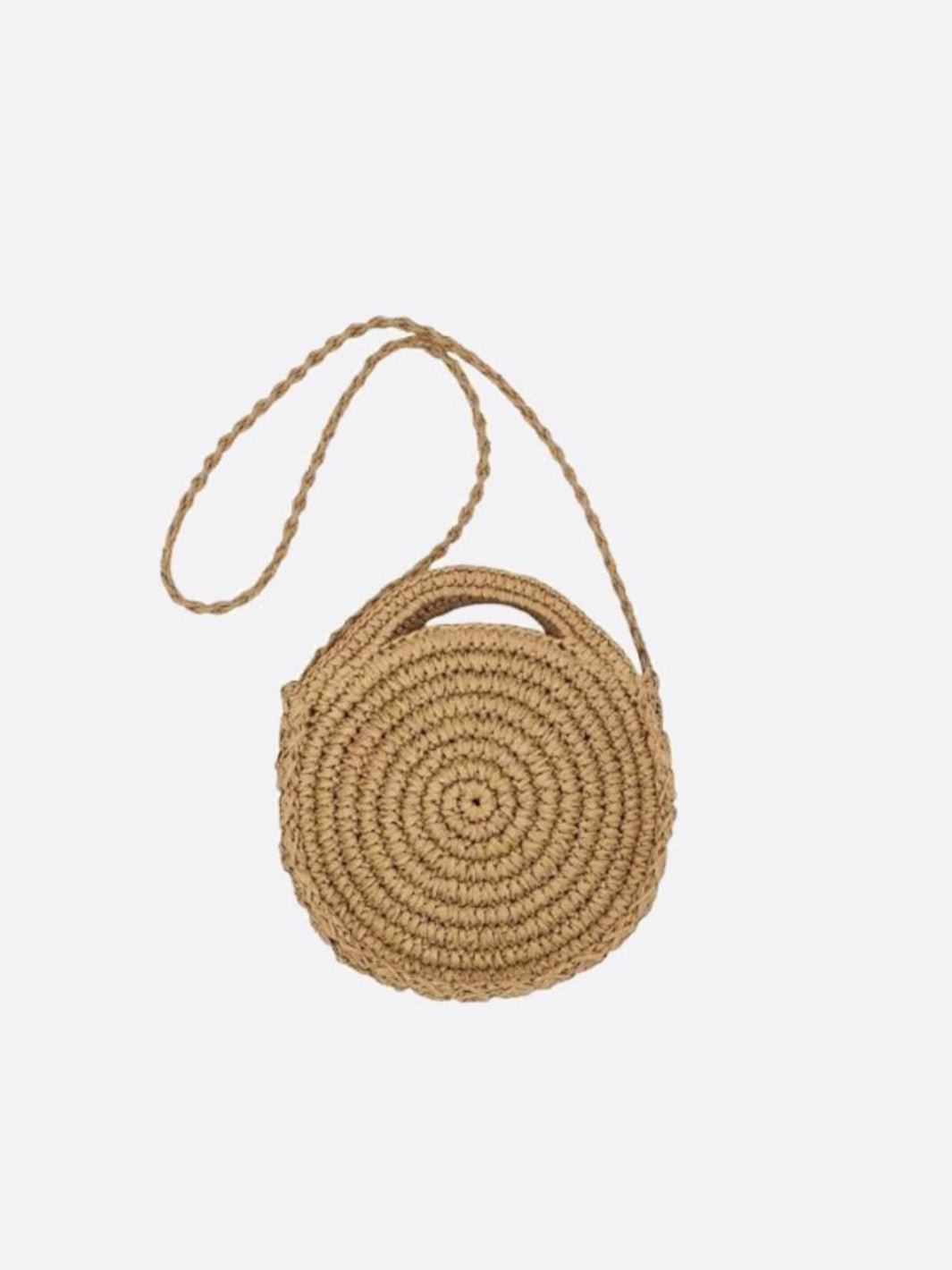 Bohemian Straw Crossbody Bag for Women