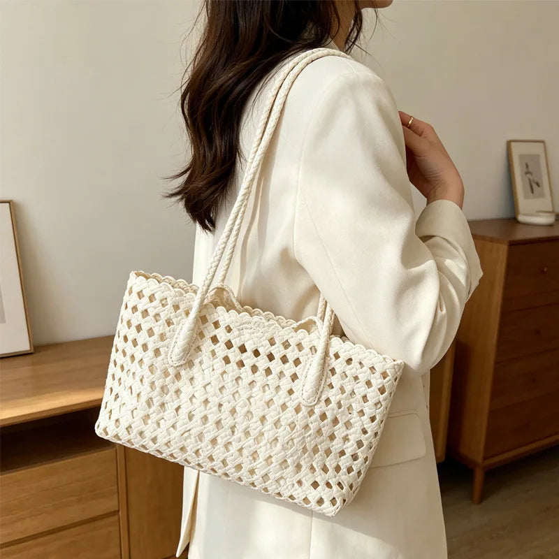 Women’s Crochet Mesh Beach Bag
