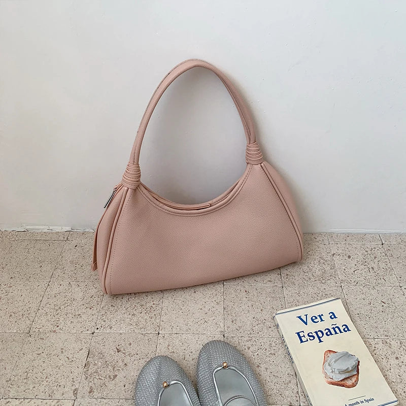 Underarm Shoulder Bag Small Pure Color Women's Summer