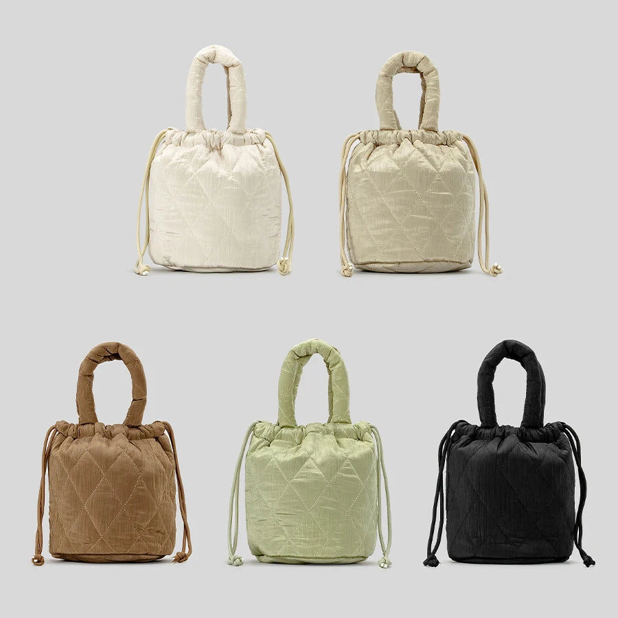 Quilted Puffer Crossbody Bag