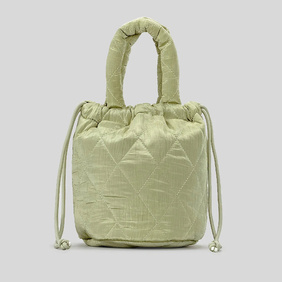 Quilted Puffer Crossbody Bag