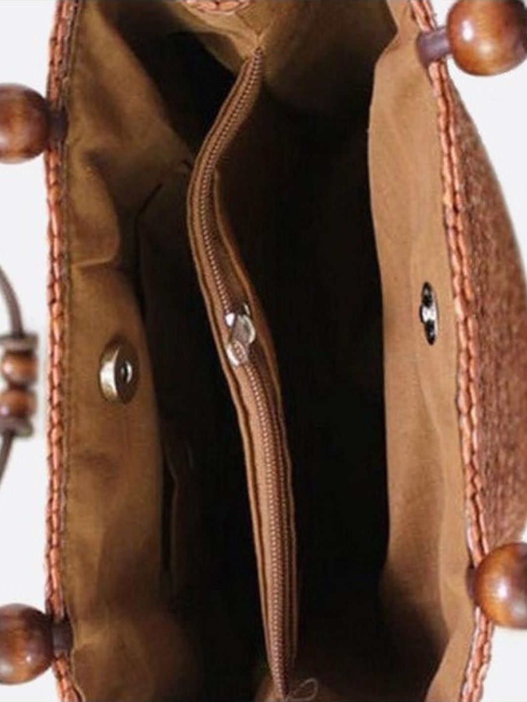 Woven Straw Shoulder Bag Tote Handbag