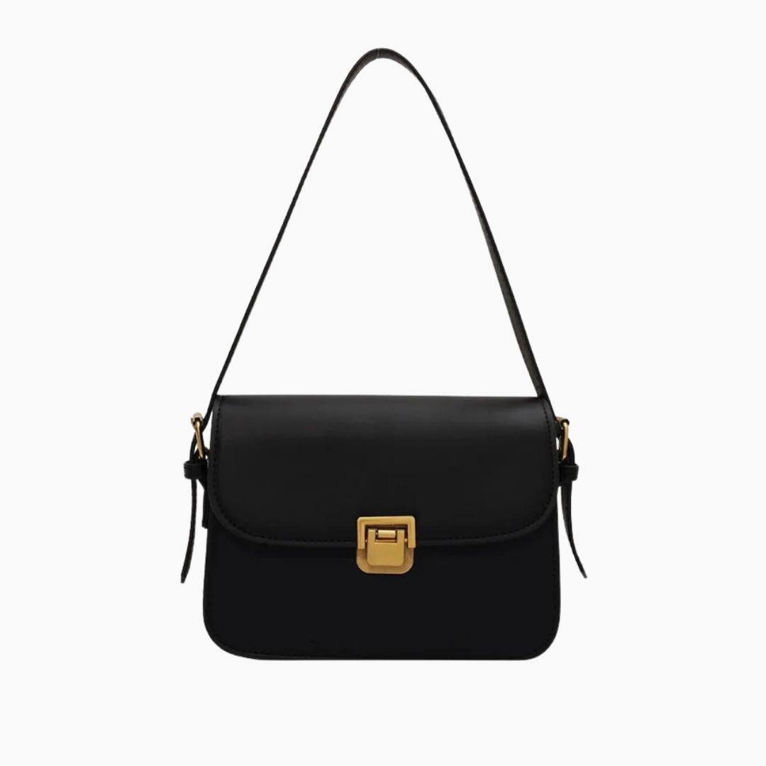 Women's leather handbag styled for work and everyday outfits