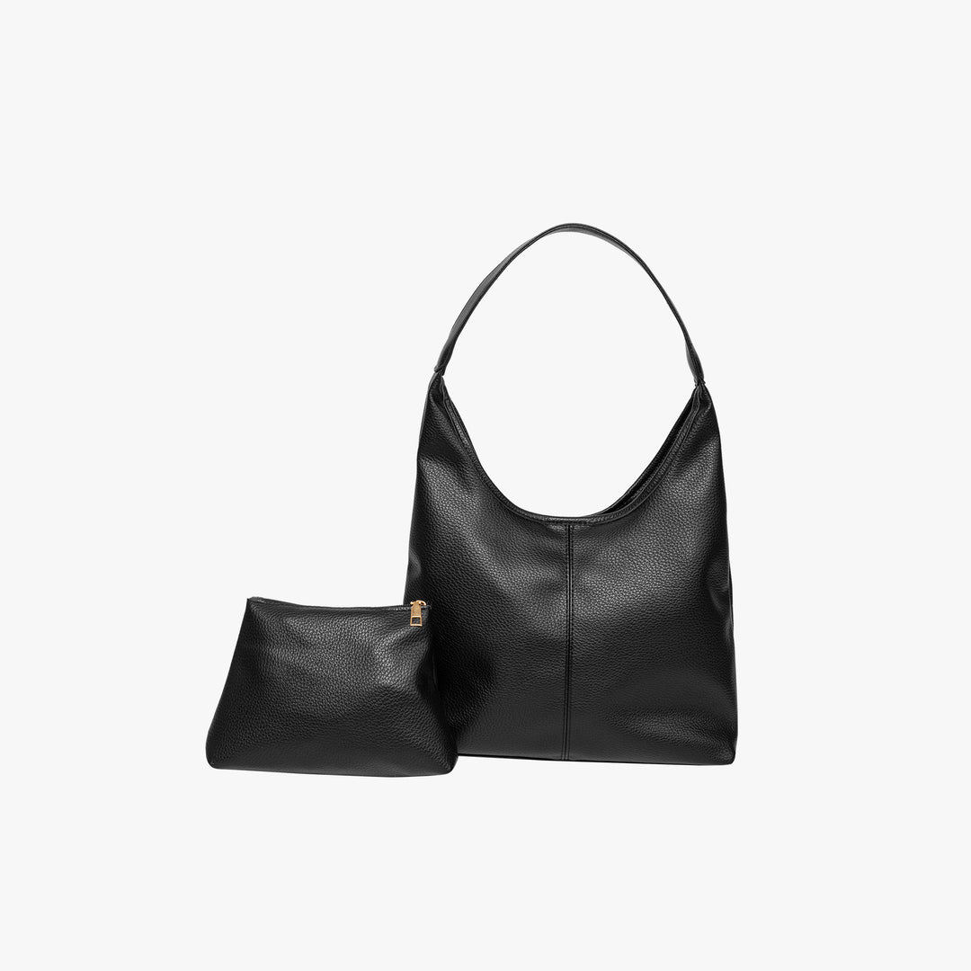 Katie Vegan Leather Twist Hobo