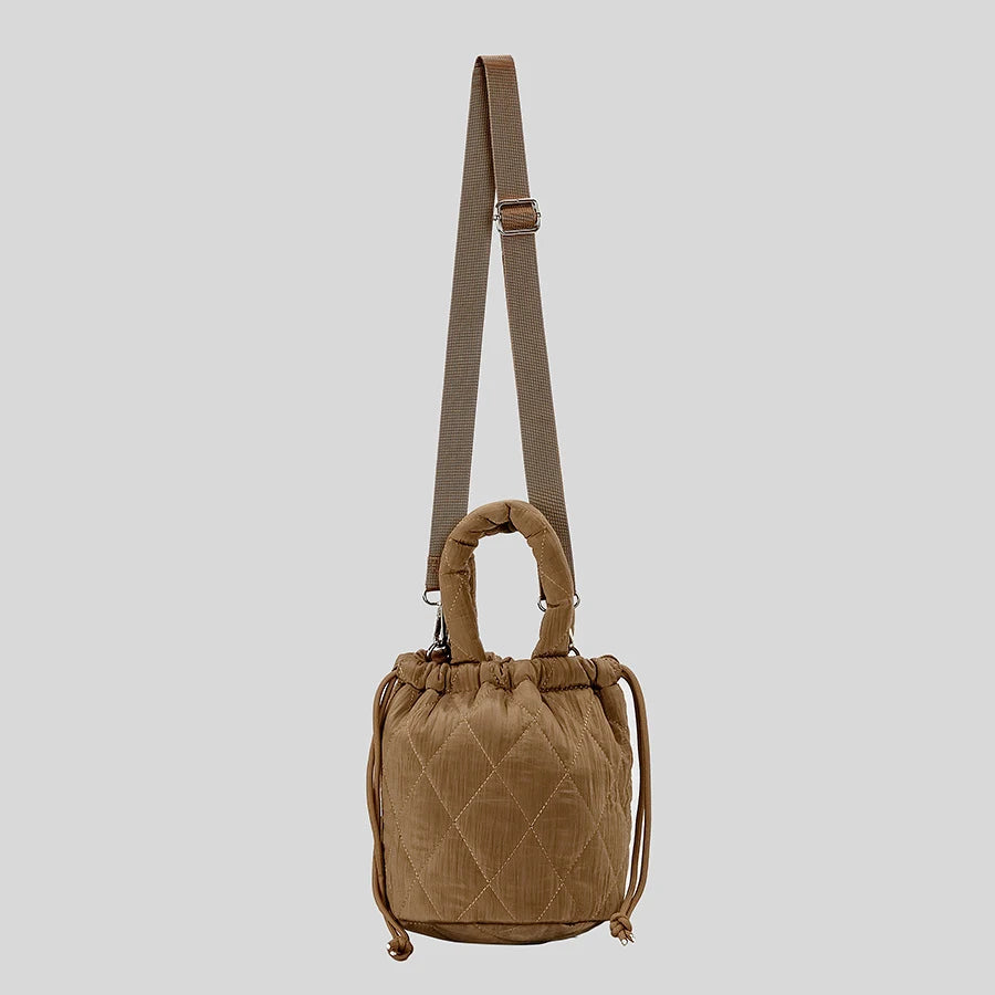Quilted Puffer Crossbody Bag