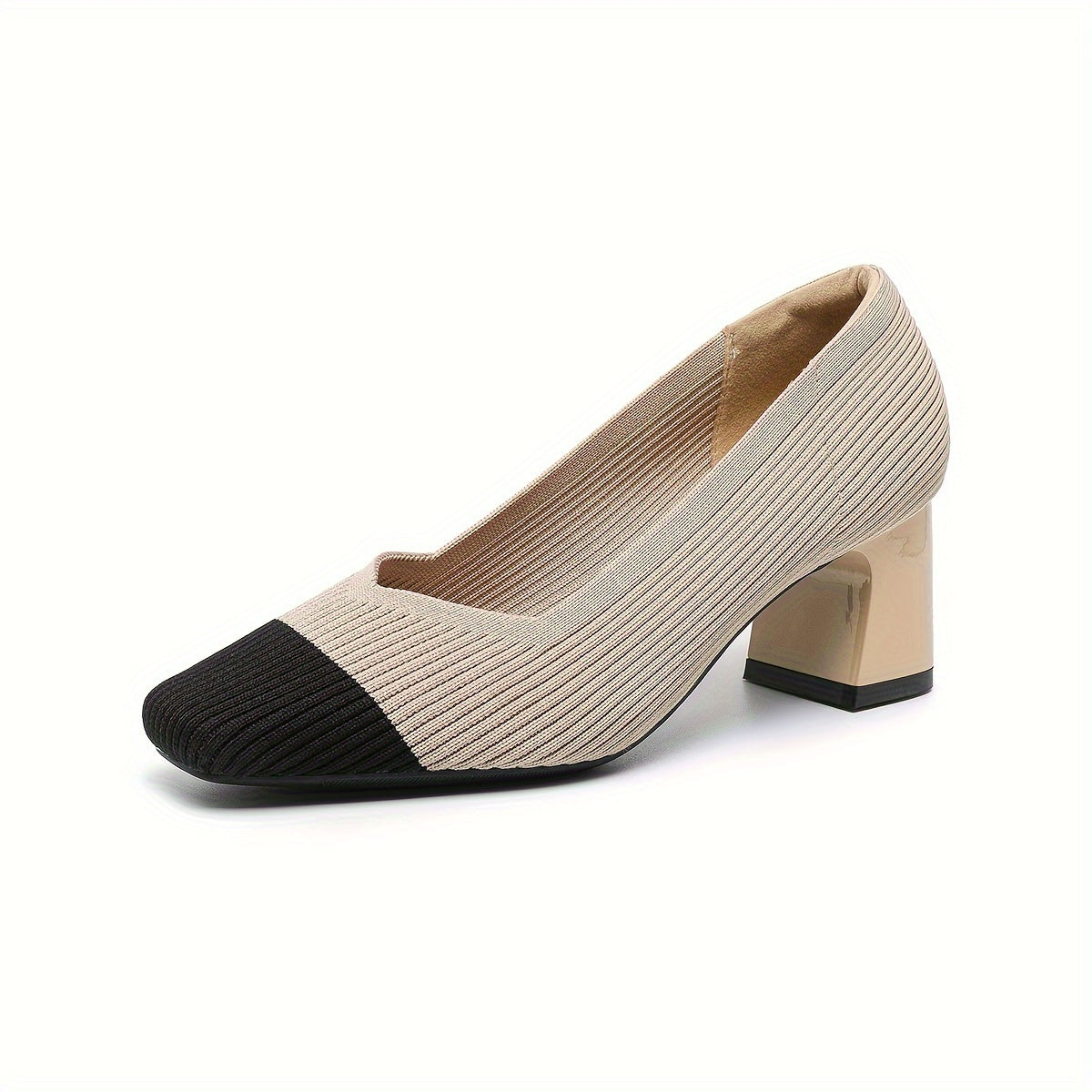Women's supportive heels shown together from the front