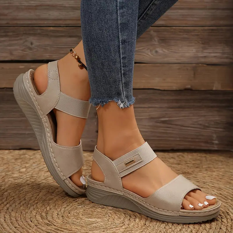 Comfort-focused women's sandals for walking and errands