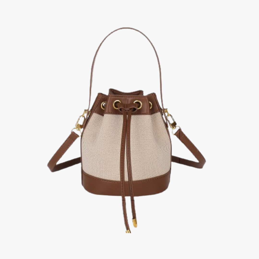 Chloe Canvas Bucket Bag – Olives Chloe Canvas Bucket Bag – Olives