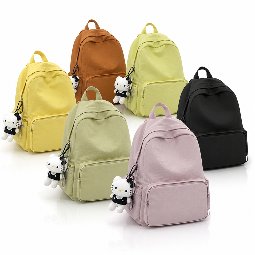 Padded laptop compartment inside a multifunctional backpack