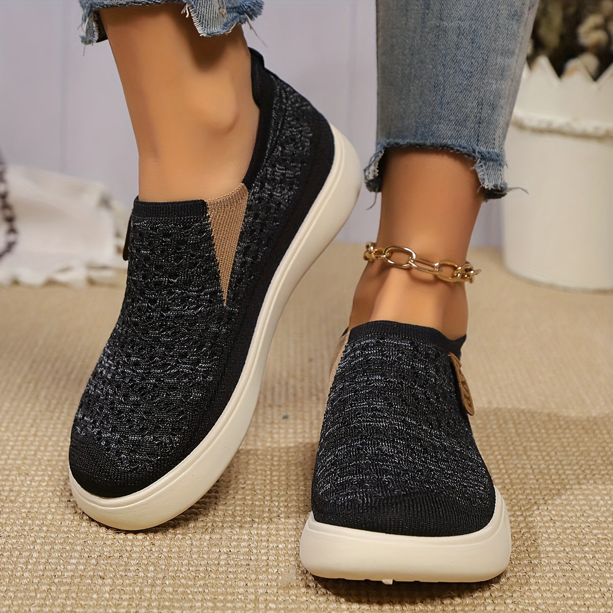 Women's all-day walking shoes shown in a clean product view