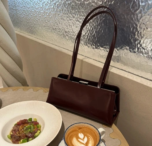 Women's Retro Underarm Bag Portable Autumn Winter