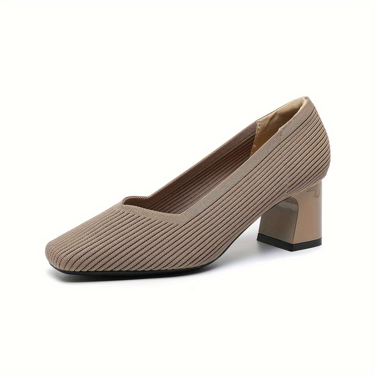 Pair of arch support heels shown from the back and side