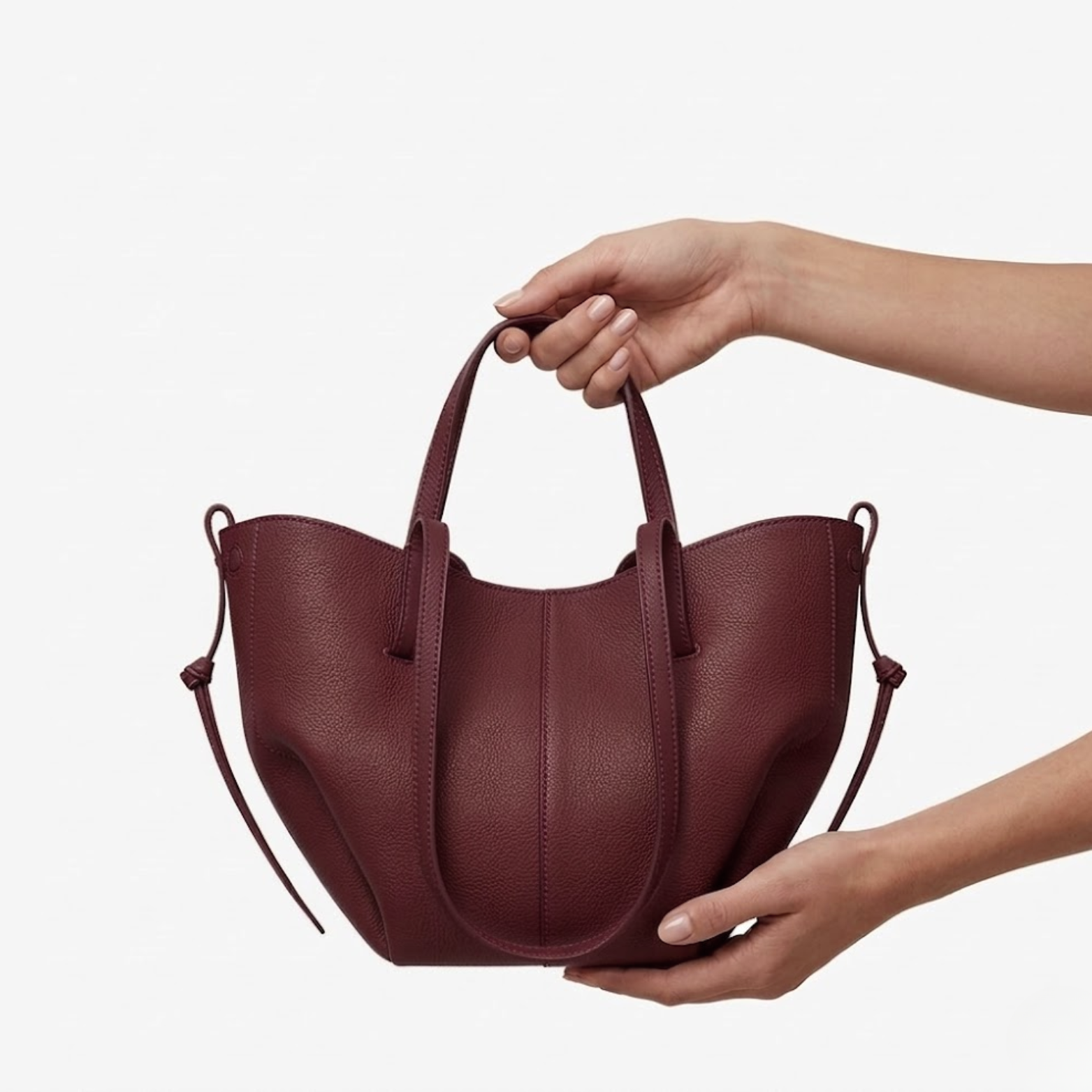 Large Capacity Genuine Leather Handbag