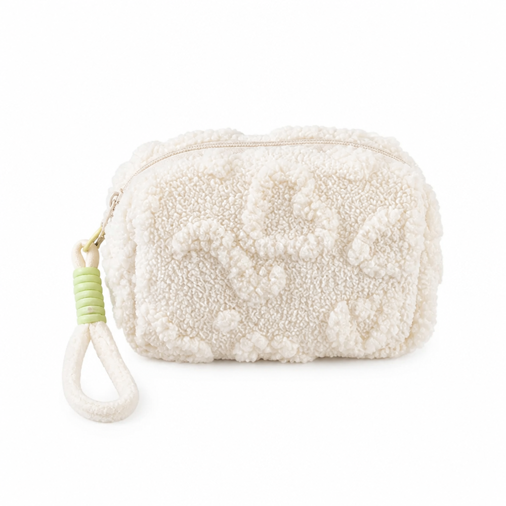 Plush Travel Makeup Bag