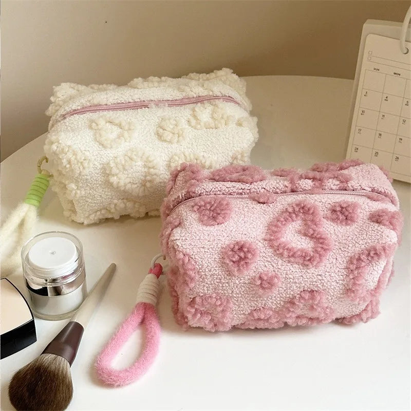 Plush Travel Makeup Bag