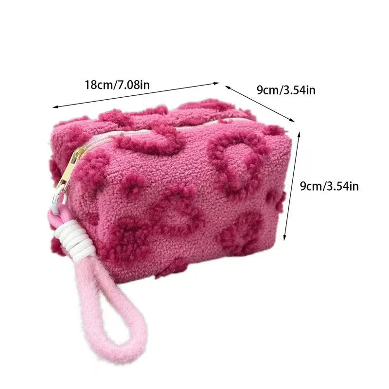 Plush Travel Makeup Bag