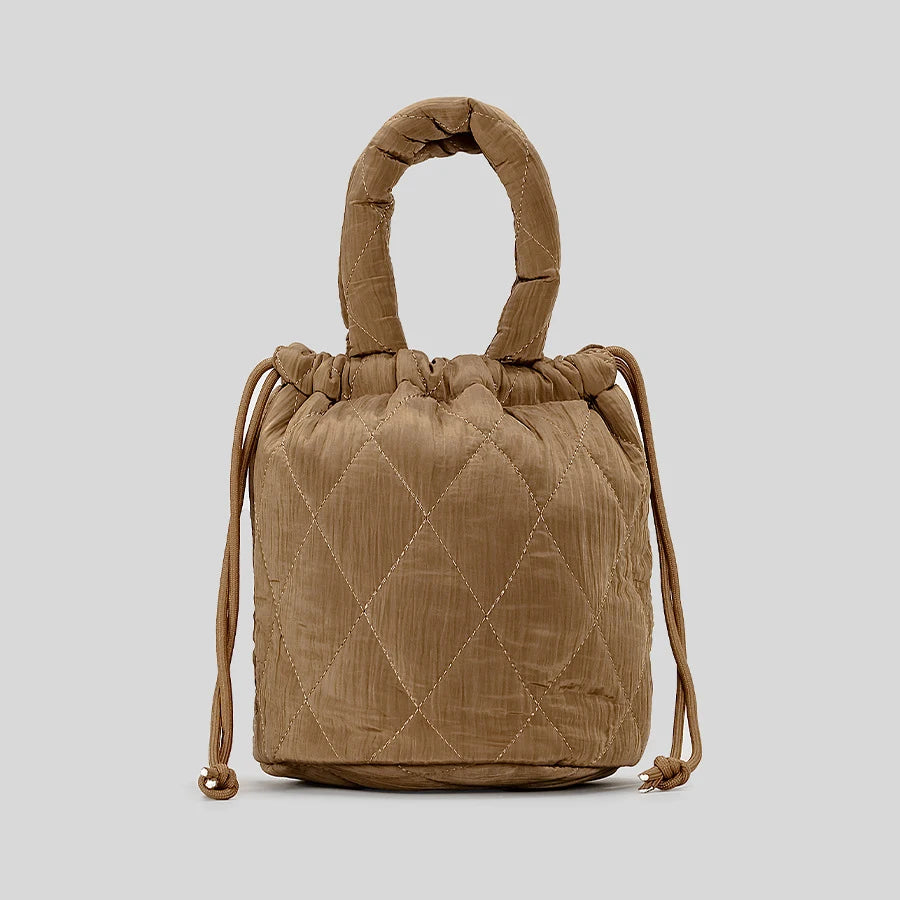 Quilted Puffer Crossbody Bag