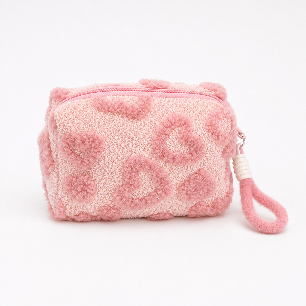 Plush Travel Makeup Bag