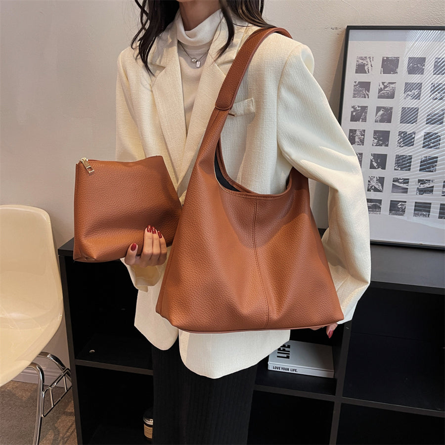 Haddie Hobo Vegan Leather Tote