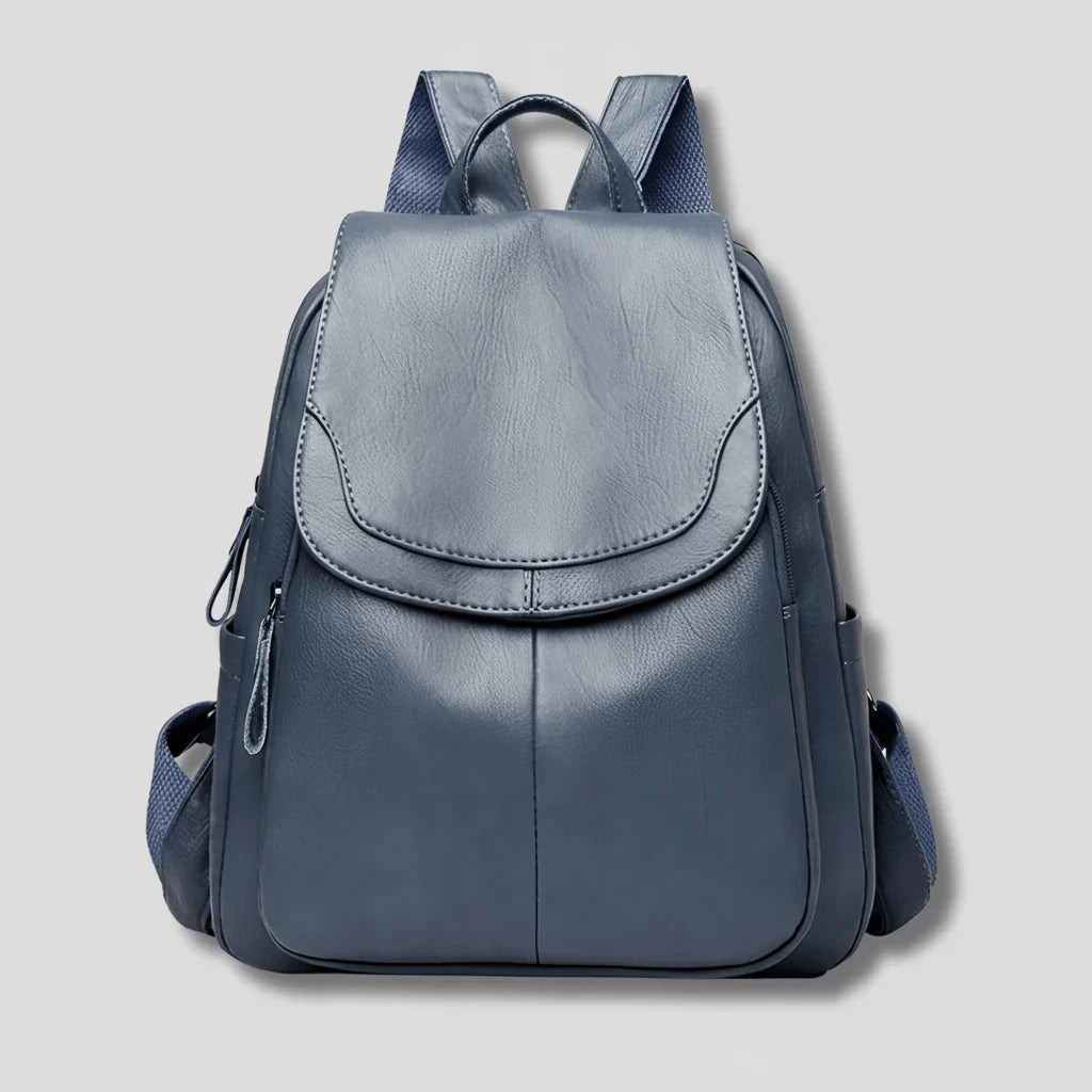 Back view of the anti-theft women's backpack