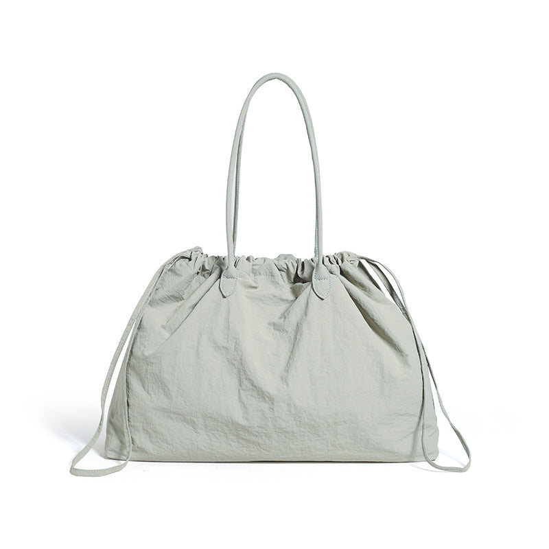 Water-Resistant Drawstring Tote Bag for Work and Travel