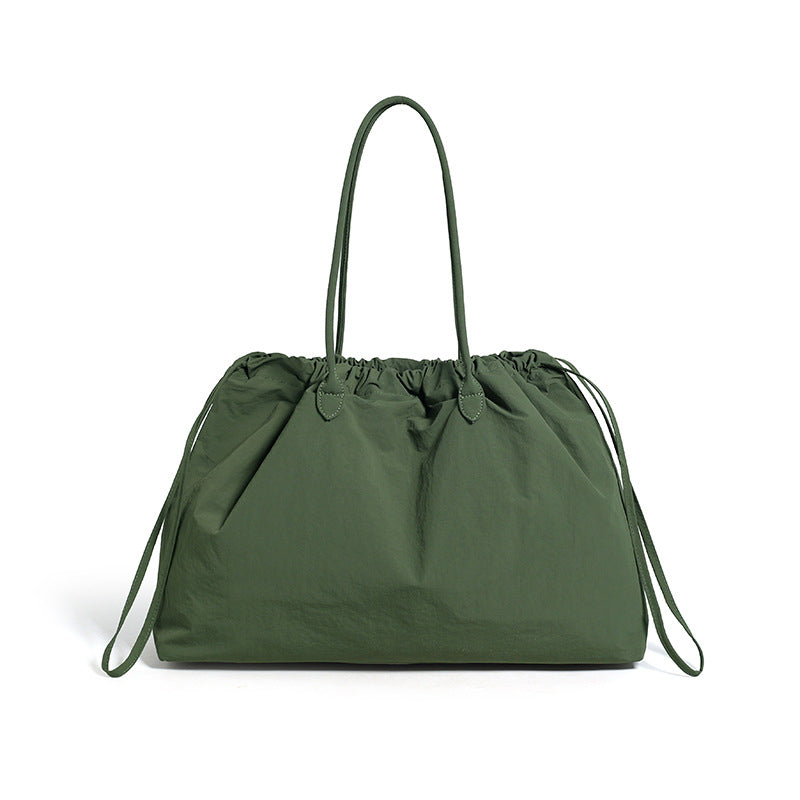 Water-Resistant Drawstring Tote Bag for Work and Travel