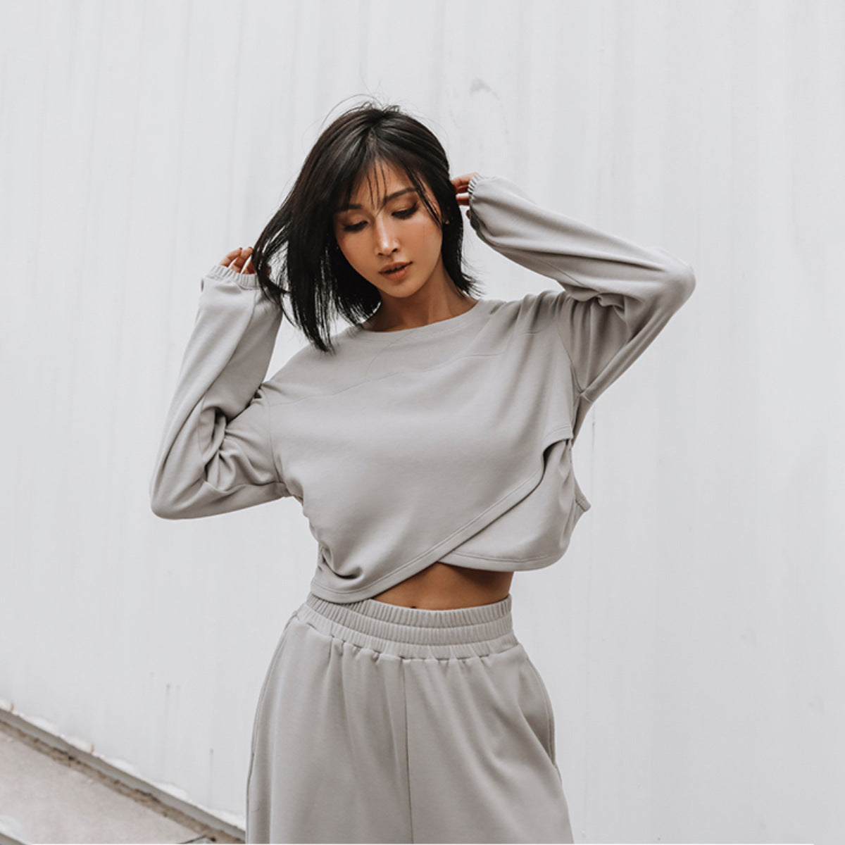 Women's relaxed-fit loungewear set for comfortable everyday wear