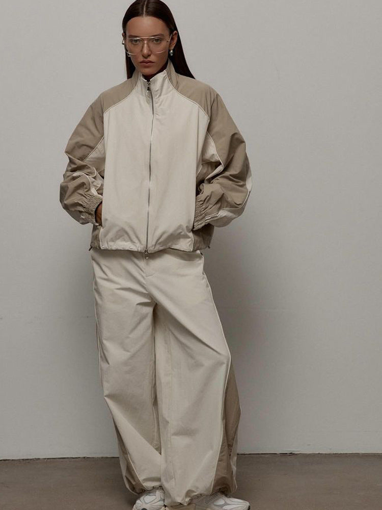 Women's sporty track jacket styled as a casual everyday layer