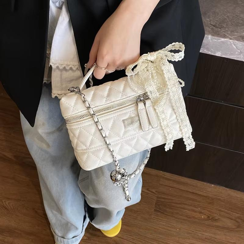 Mini Quilted Vanity Bag
