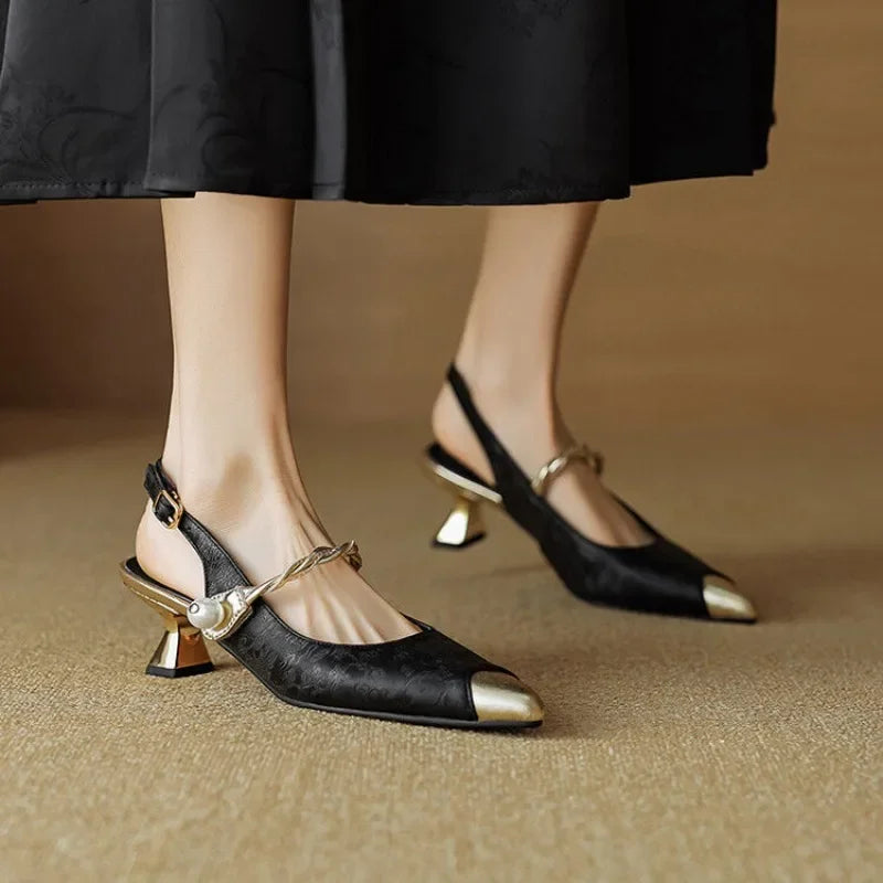 Women's Mid-Heel Pumps For Dresses And Work