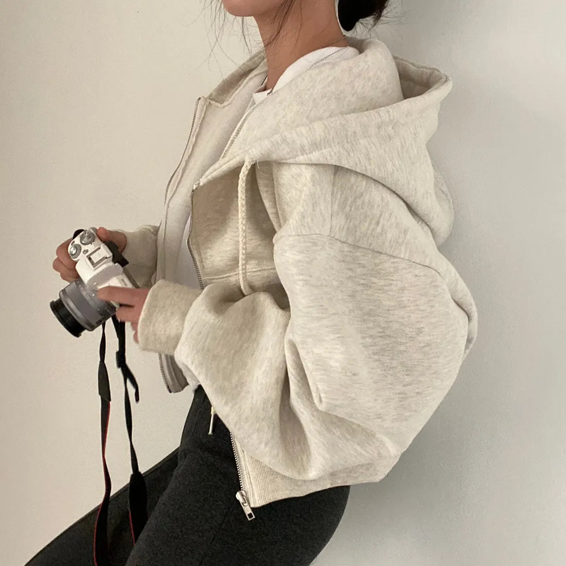 Women's Full-Zip Sweatshirt Jacket