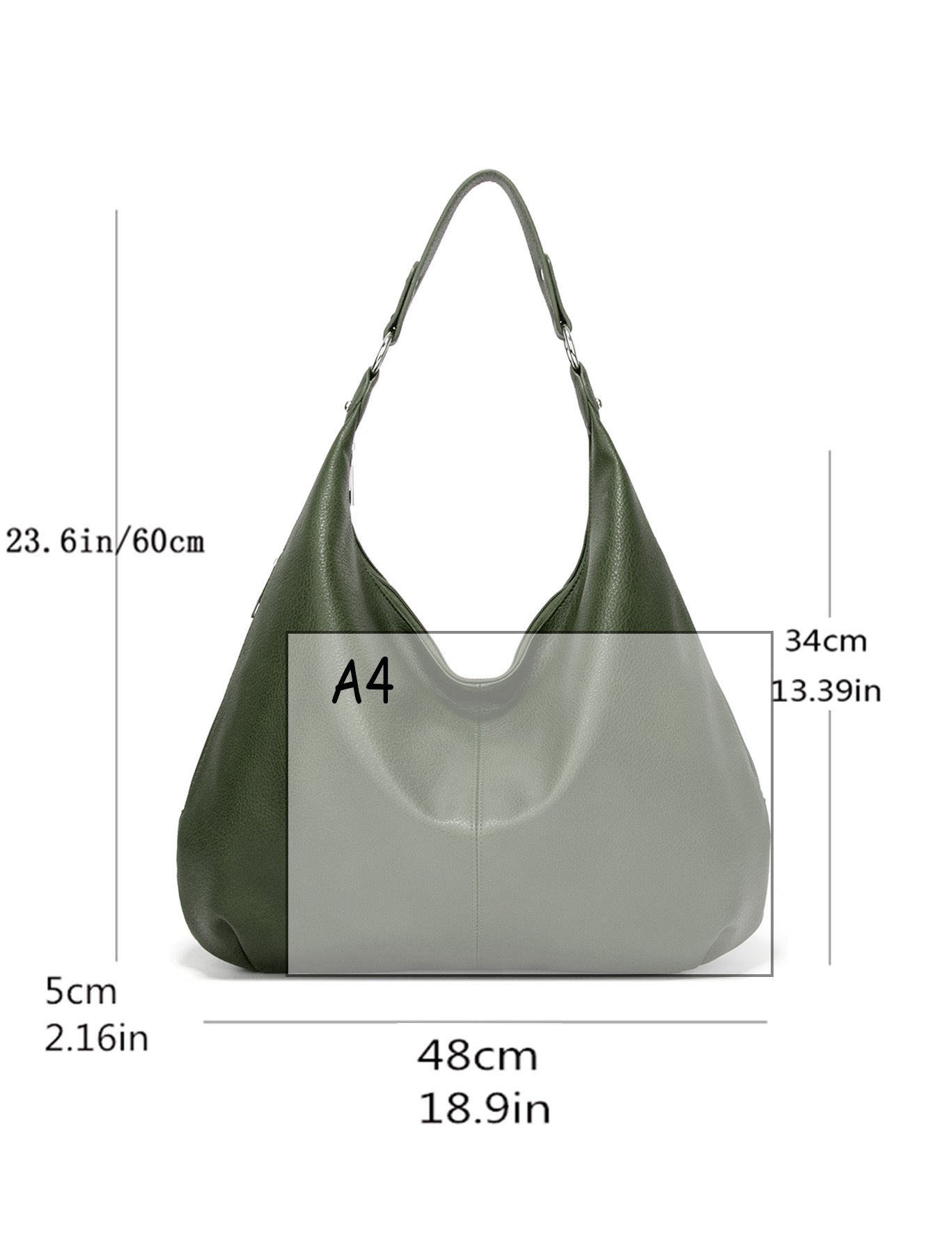 Retro Large Capacity Soft Leather Tote