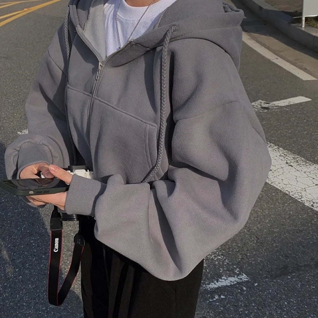 Women's Full-Zip Sweatshirt Jacket