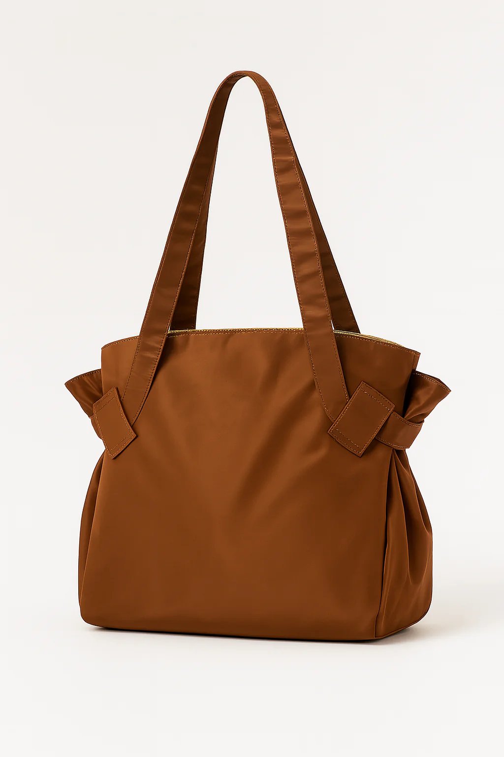 Water-resistant washable tote bag shown from the front in a clean studio view