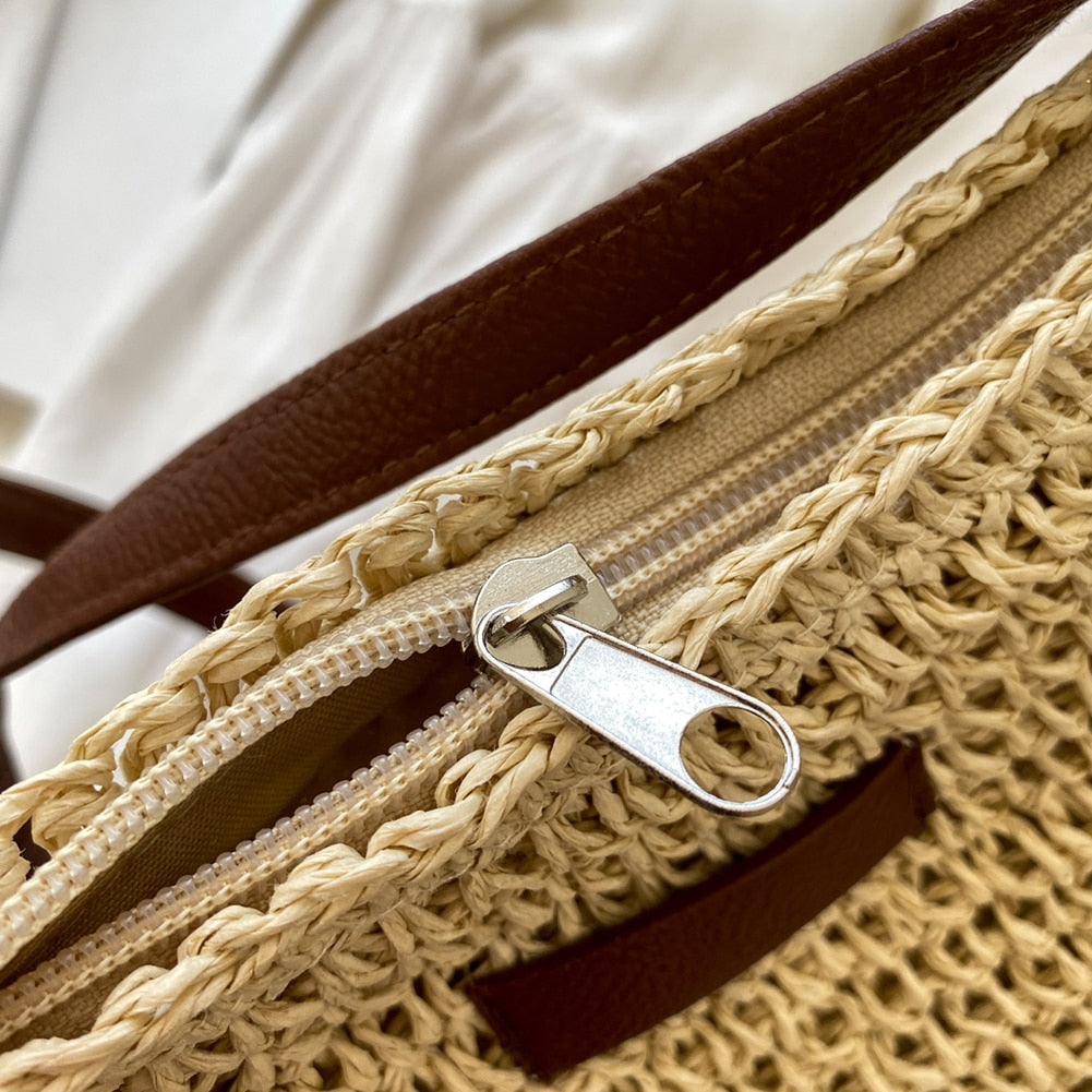 Boho Mesh Tote Bag for Women