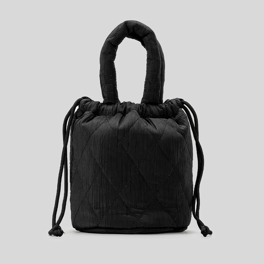 Quilted Puffer Crossbody Bag