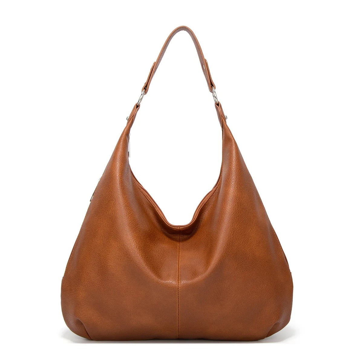 Retro Large Capacity Soft Leather Tote