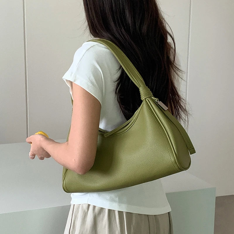 Underarm Shoulder Bag Small Pure Color Women's Summer