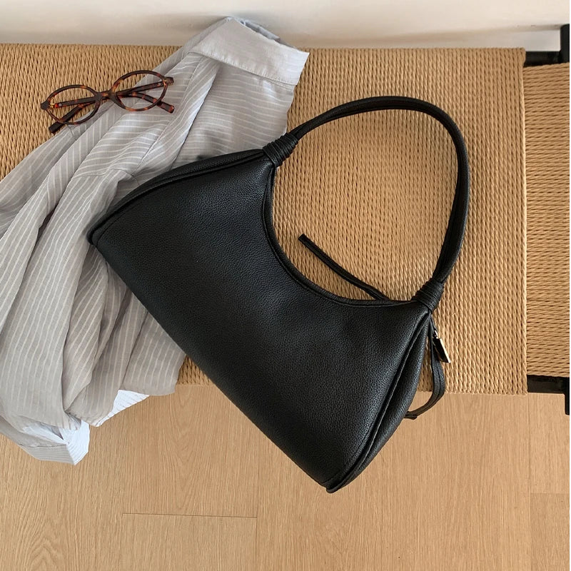 Underarm Shoulder Bag Small Pure Color Women's Summer