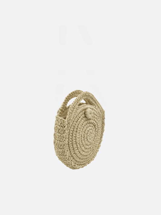 Bohemian Straw Crossbody Bag for Women