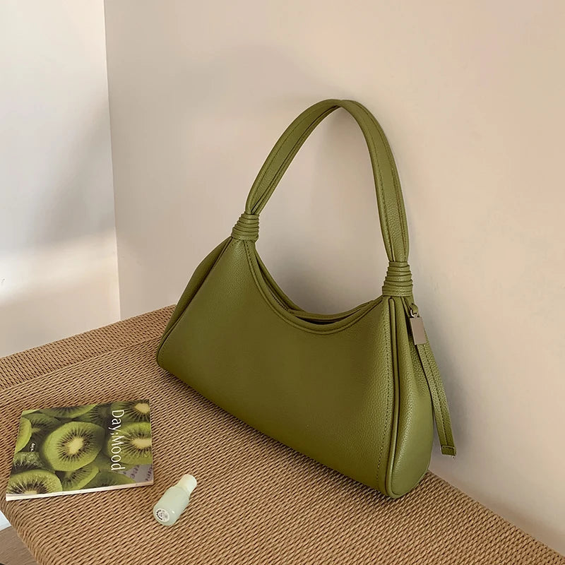 Underarm Shoulder Bag Small Pure Color Women's Summer