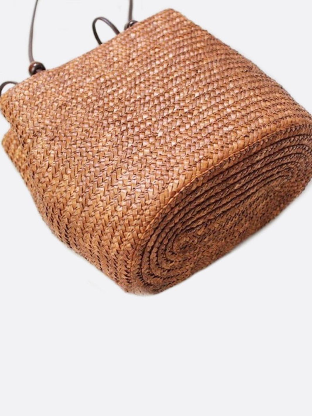 Woven Straw Shoulder Bag Tote Handbag