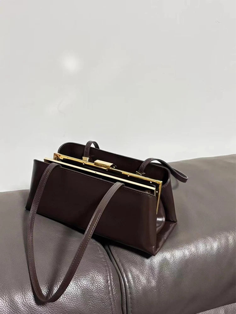 Women's Retro Underarm Bag Portable Autumn Winter