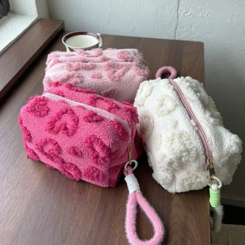 Plush Travel Makeup Bag