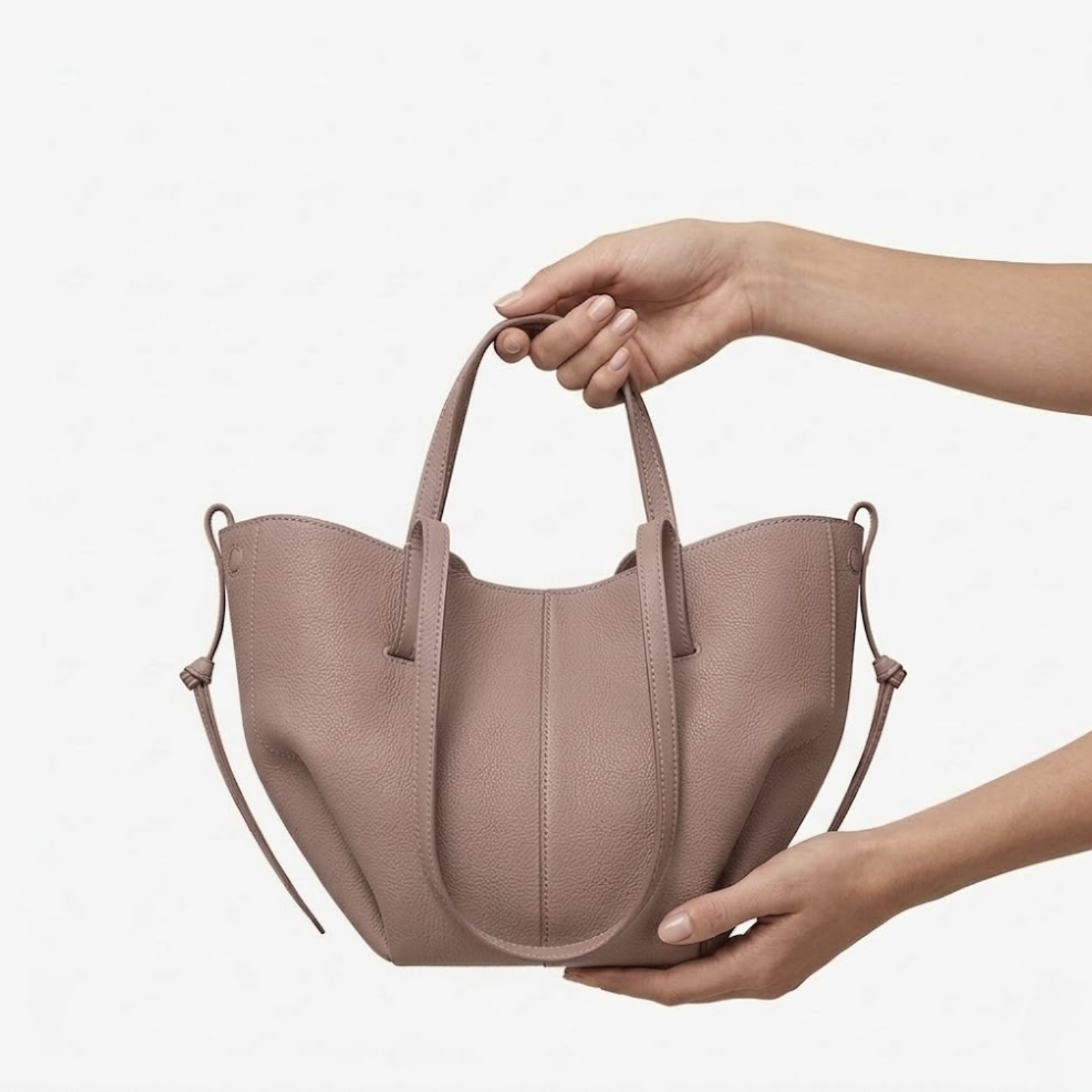 Large Capacity Genuine Leather Handbag