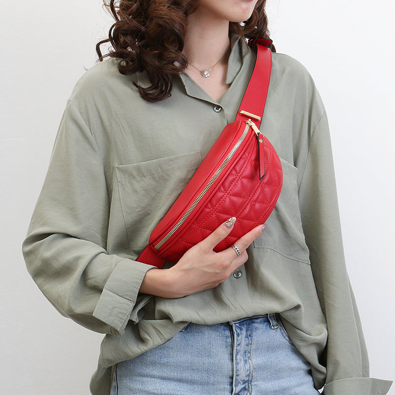Quilted Belt Bag Crossbody for Everyday Essentials